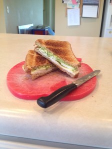 egg avo sandwich